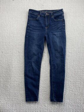 American Eagle Super Stretch Hi-Rise Jegging Skinny Jeans Women’s Size 4 Short